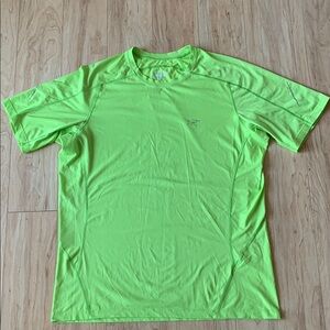 Arc'teryx Men's Green T-Shirt Cormac crew neck